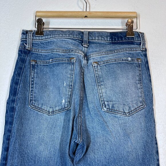 Abercrombie Mom Jeans Distressed 28 - Picture 5 of 9